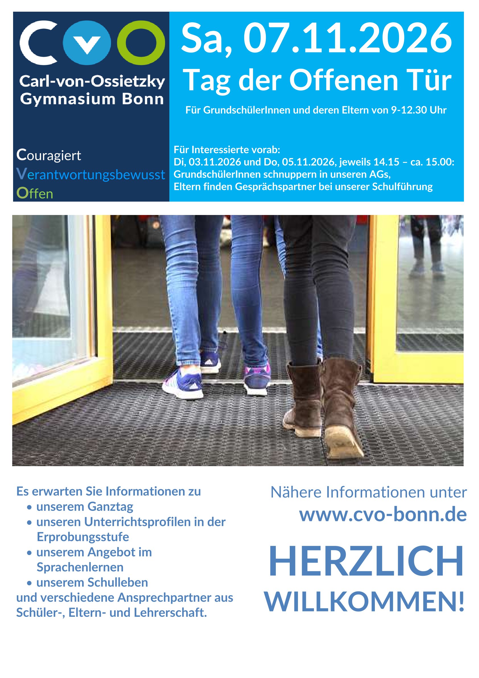 Tag der offenen Tür Plakat 2026 A3